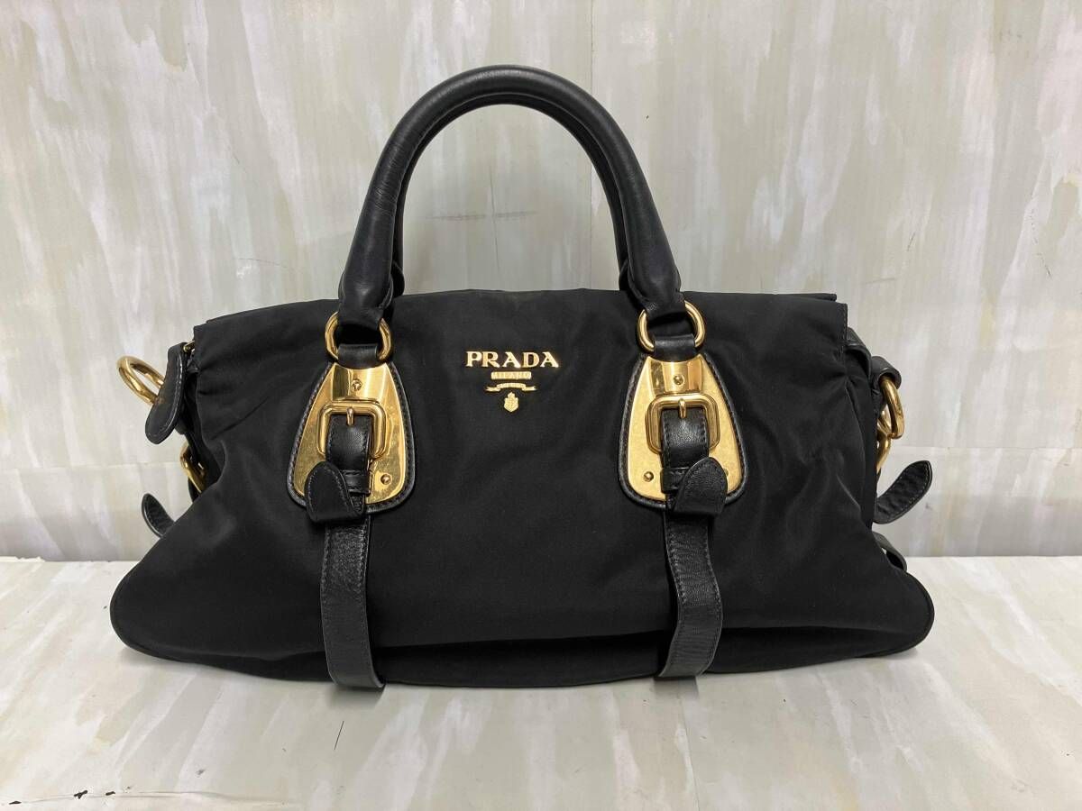 PRADA プラダ 2WAY ハンドバッグ ショルダーバッグ ナイロン 172 