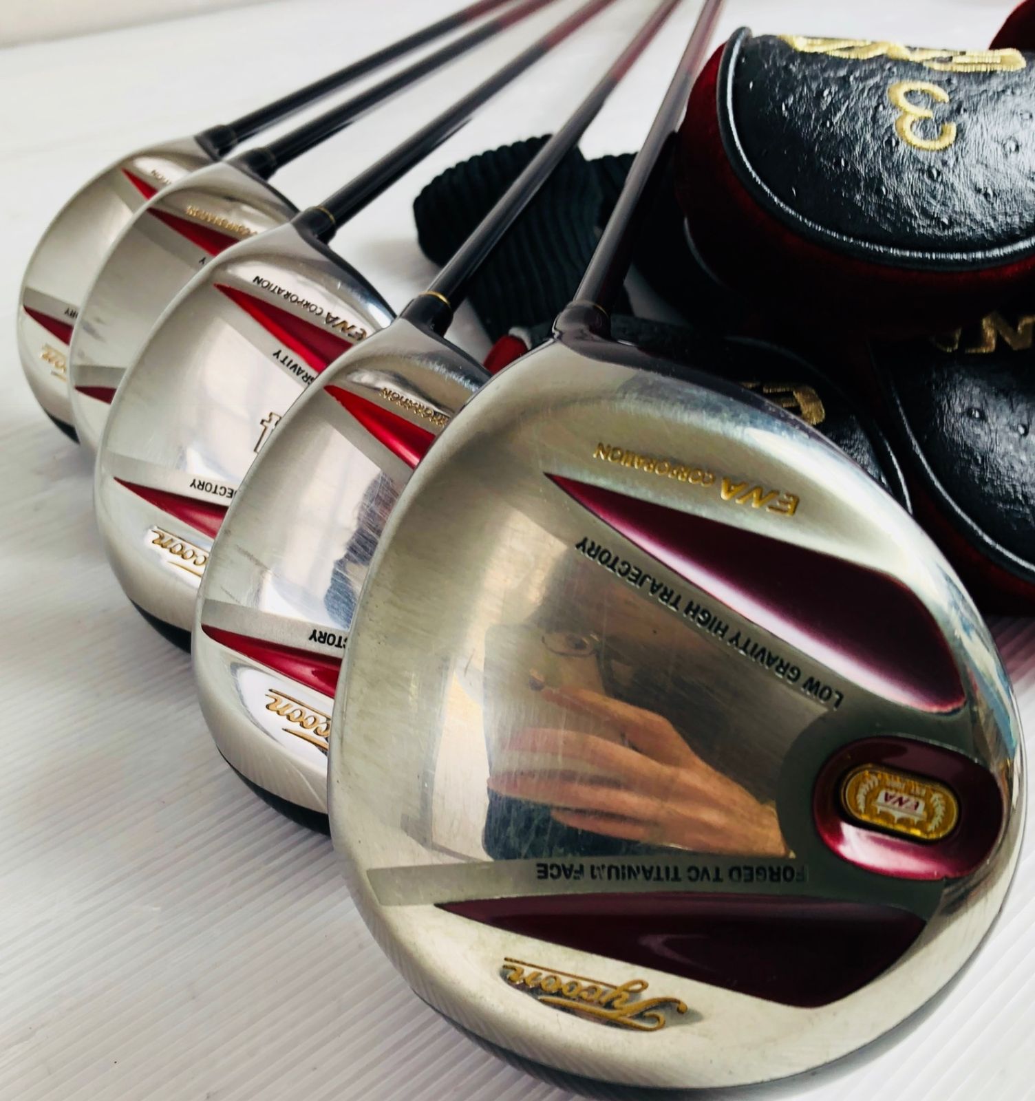 ENA エナ Tycoon タイクーン 1 W 3 4 5 9 5本 メンズゴルフ クラブ ウッド 入門 男女兼用