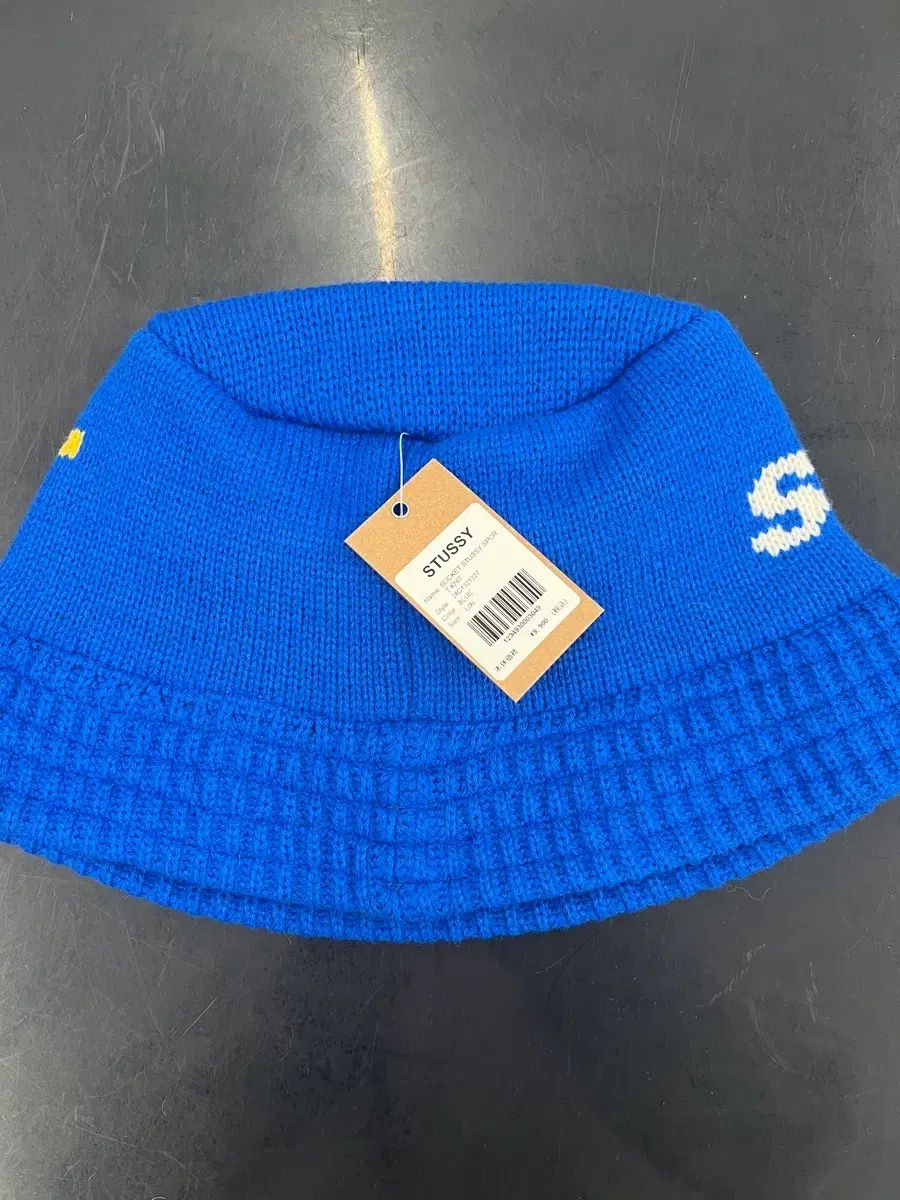 新品) STUSSY ステューシー ニット バケットハット 벙거지帽子 (ユニ