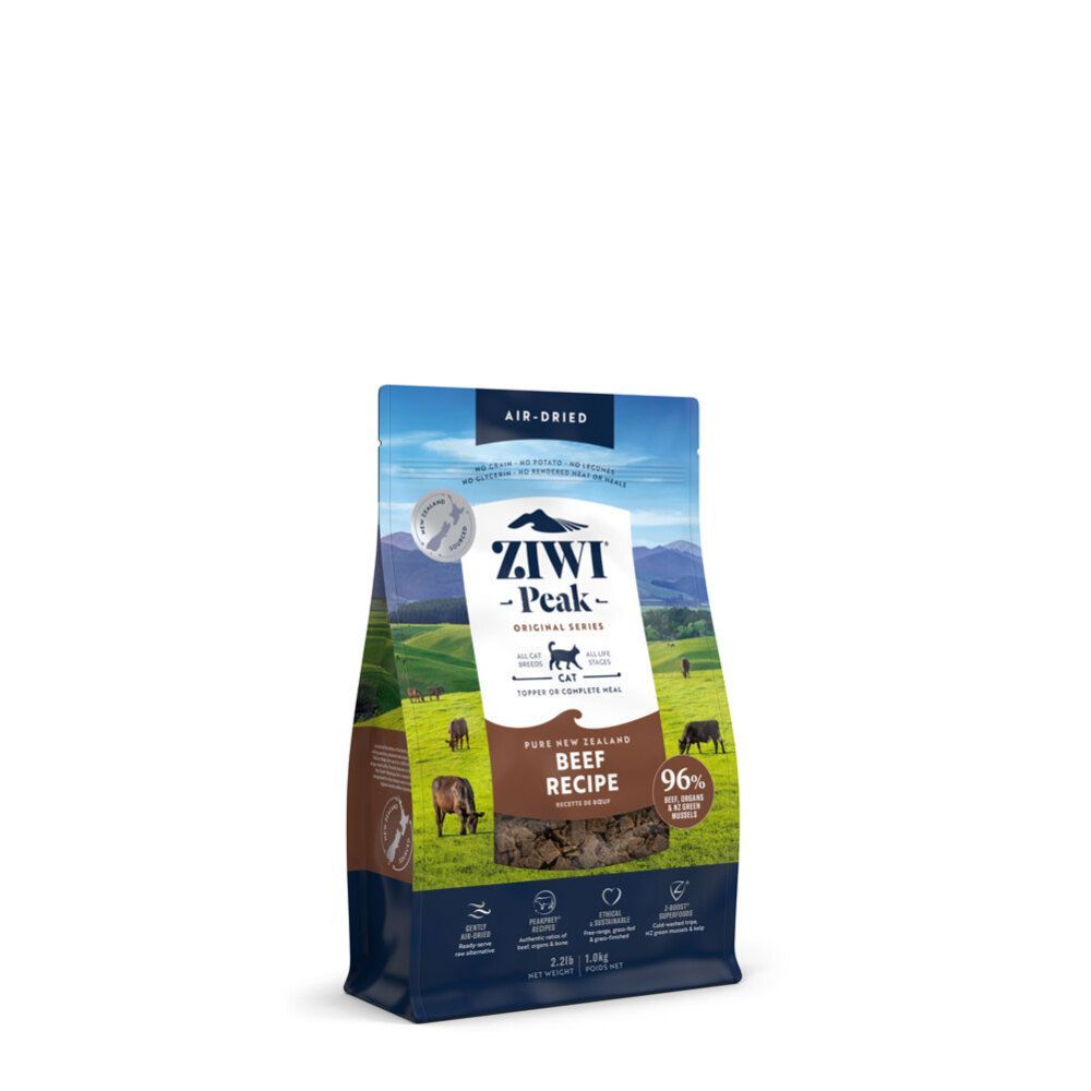 ZIWI Peak ジウィピーク エアドライ キャットフード グラスフェッドビーフ １ＫＧ