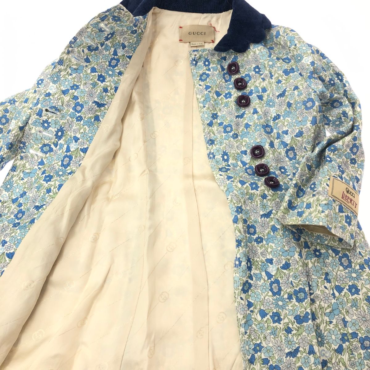 GUCCI×LIBERTY グッチ×リバティ 花柄ワンピース サイズ:4(110/56