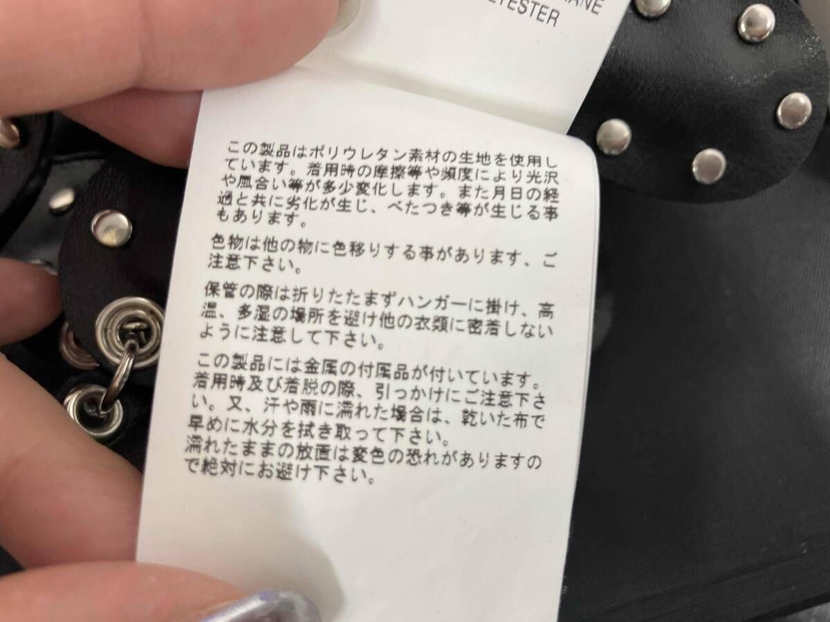  noir kei ninomiya ノワールケイニノミヤ flower harness 3 N V 012 サイズS ブラック その他 小物