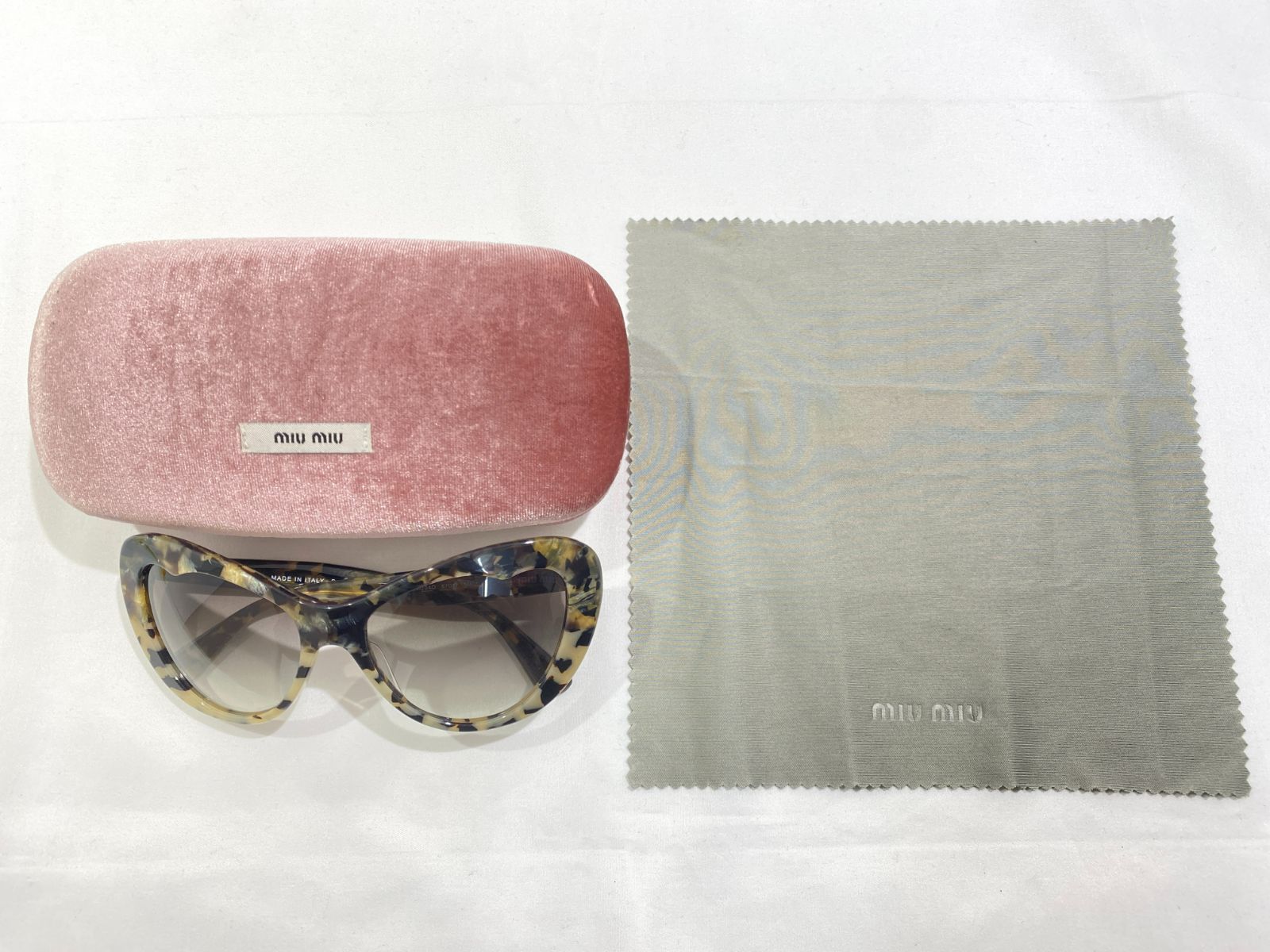 七重浜85-15-071127 nh miumiu ミュウミュウ サングラス MAM-0 A 7 レディース