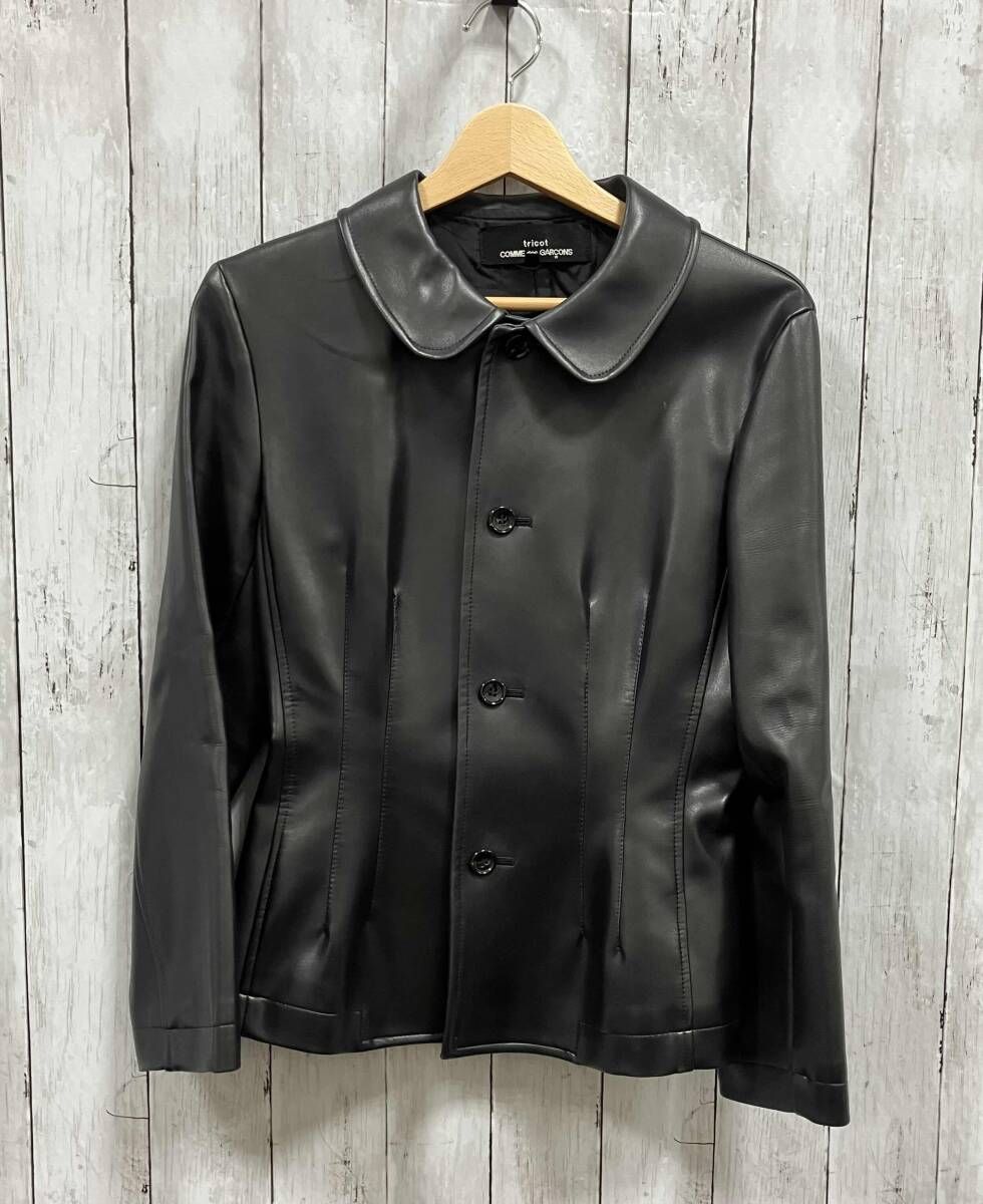 TRICOT COMME des GARCONS／その他ジャケット／91AW／フェイクレザー