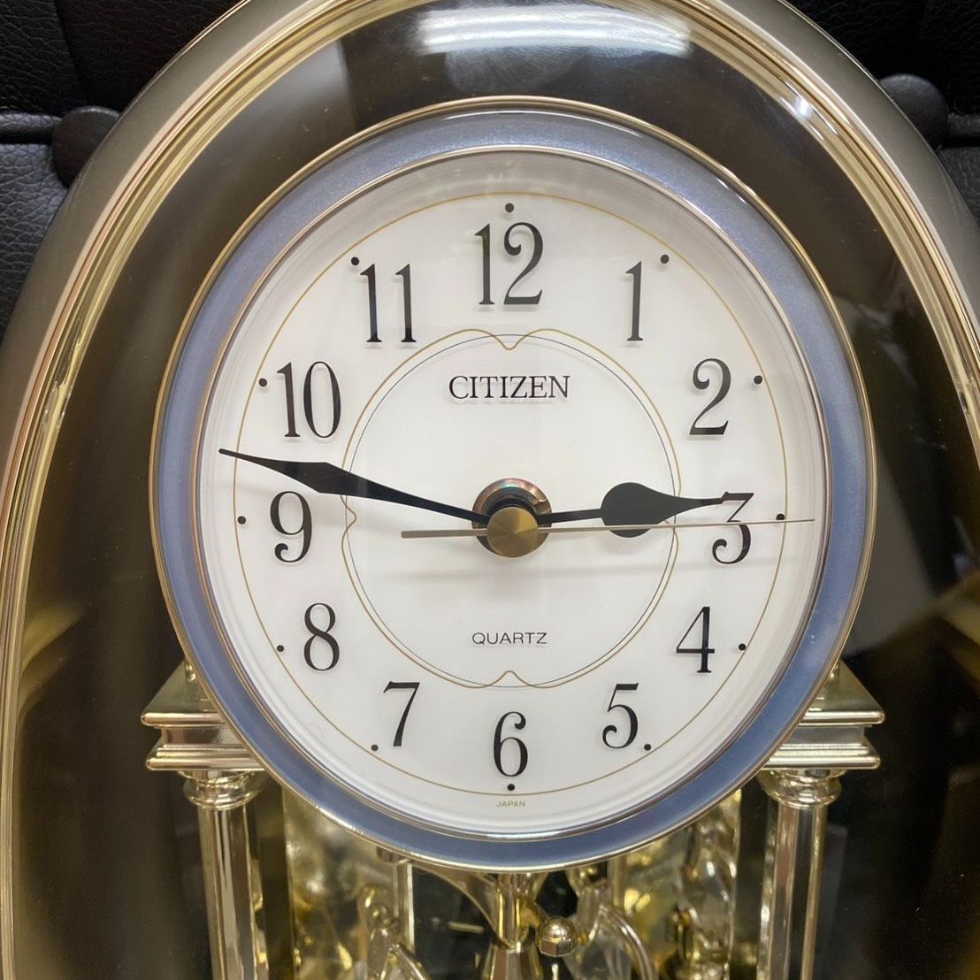 ✨通電確認済✨】 CITIZEN S2450F シチズン 置時計 クォーツクロック