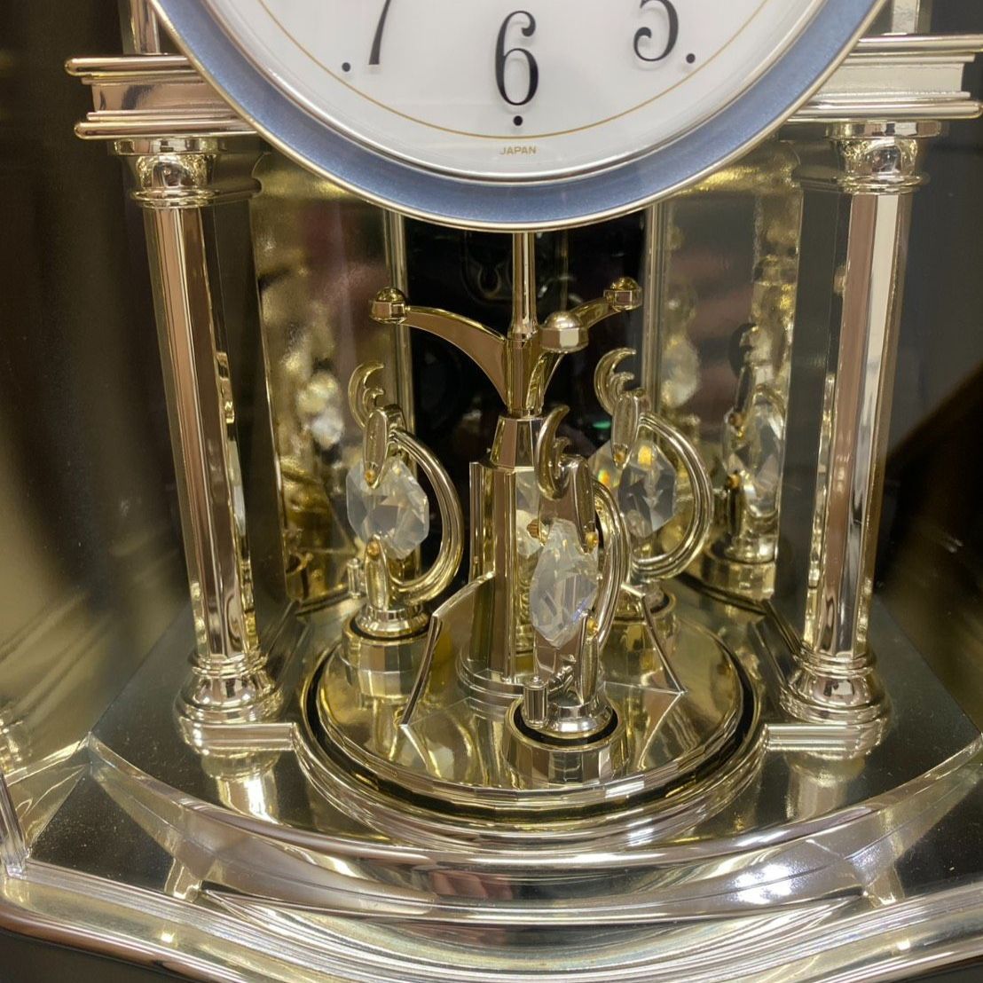 ✨通電確認済✨】 CITIZEN S2450F シチズン 置時計 クォーツクロック