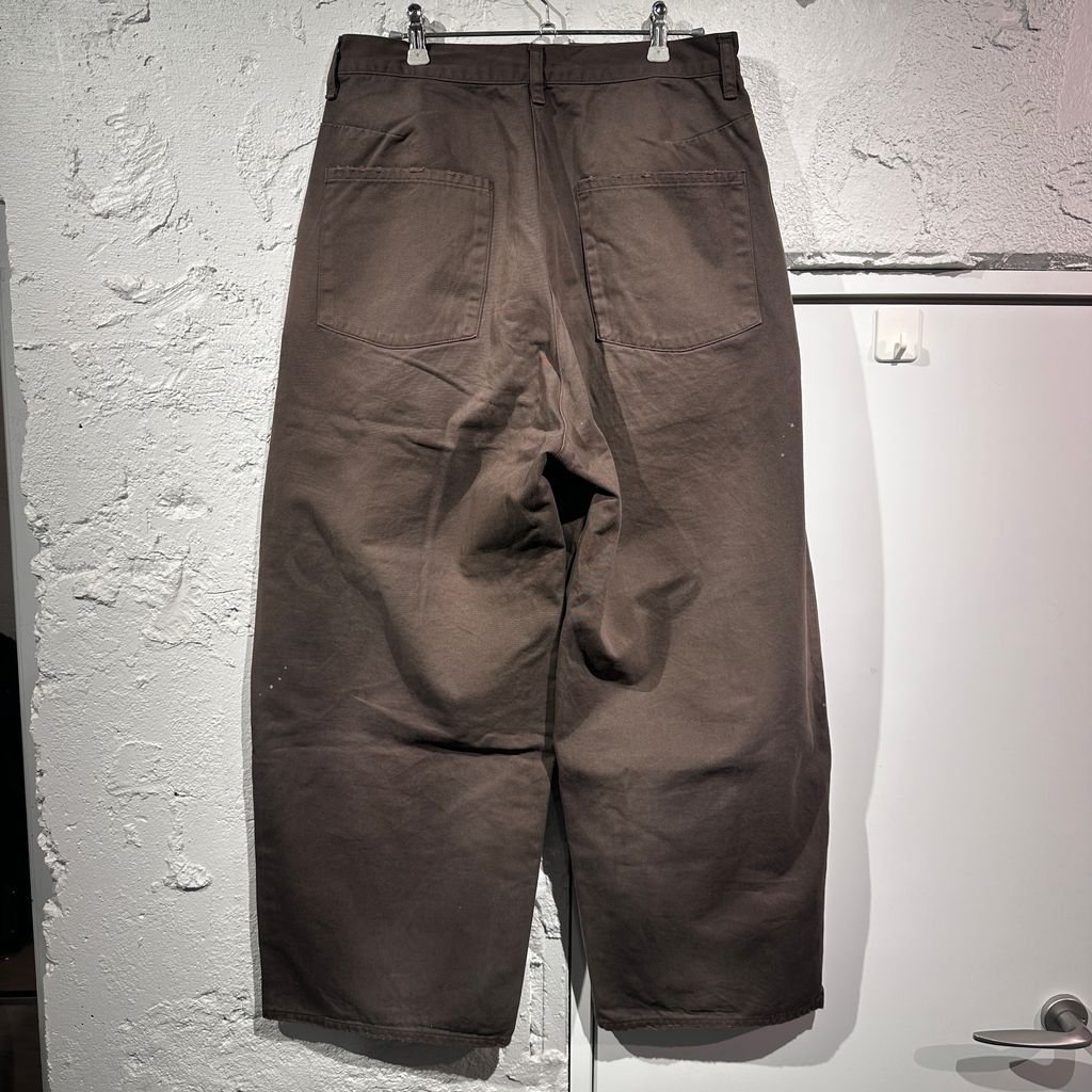 ANCELLM アンセルム 25AW WIDE CHINO SLACKS for GARDEN 別注 ユーズド