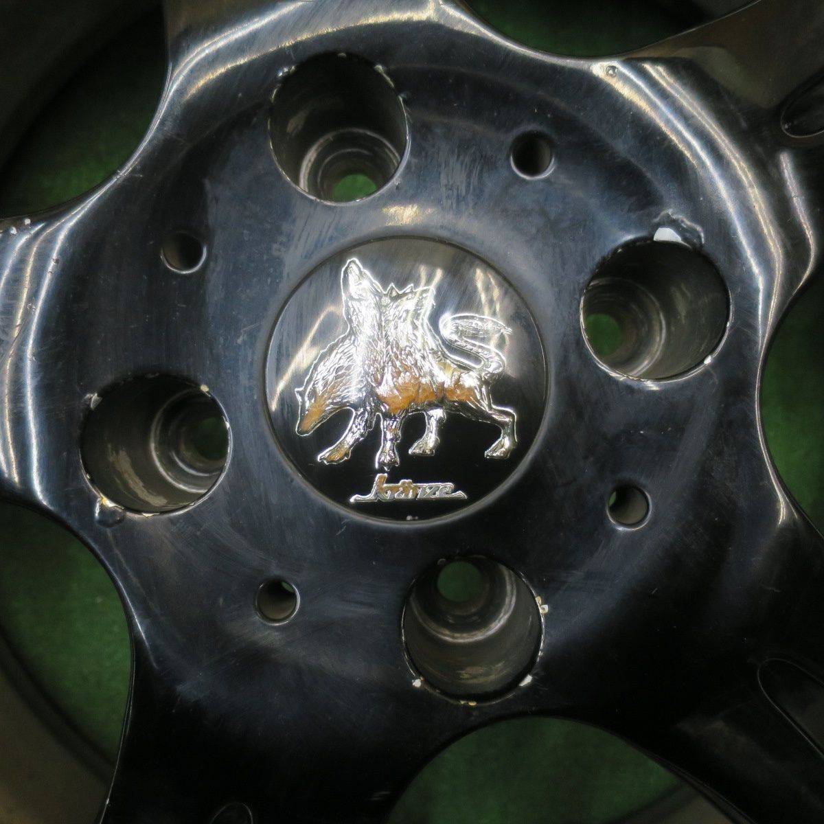  バリ溝 9分 Kranze Cerberus 215 45 R 17 ファイアストン ファイアホーク ワイドオーバル クレンツェ ケルベロス 17インチ PCD 114 3 4 H ノ 17インチ タイヤ ホイールセット