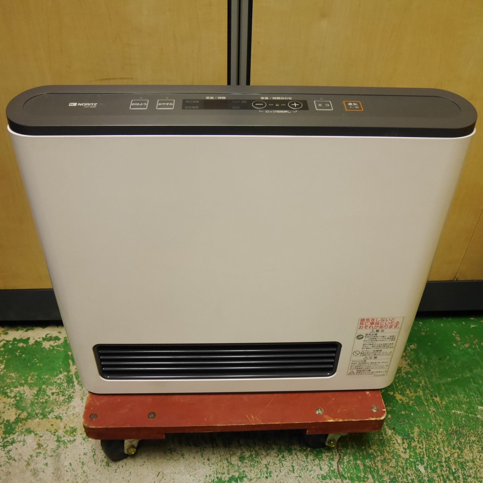 NORITZ ノーリツ ガス ファンヒーター GFH-4002 S-W 5 LPガス用 暖房 器具