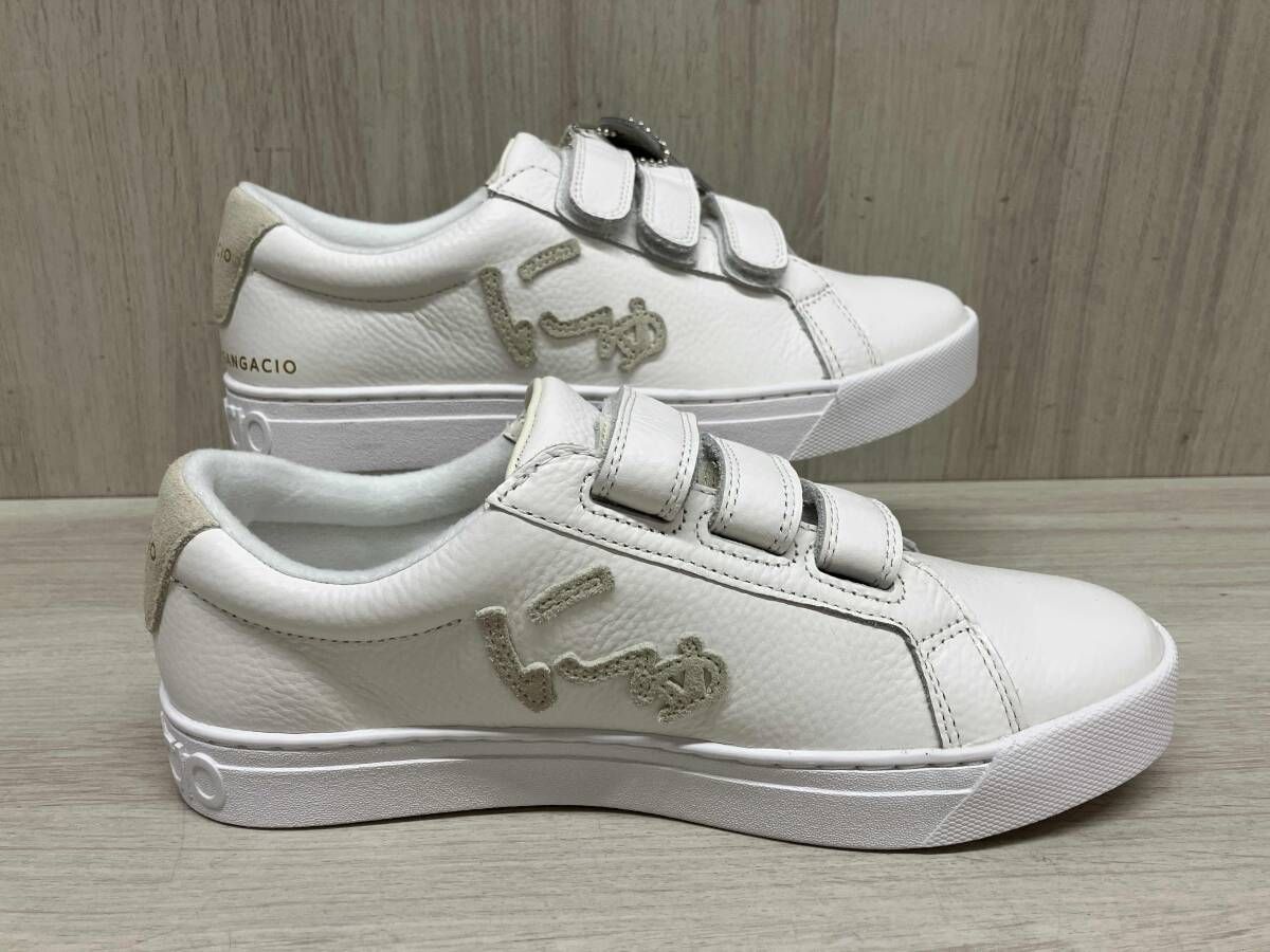SANGACIO サンガッチョ にゅ～ず スニーカー 23.5cm ホワイト - メルカリ
