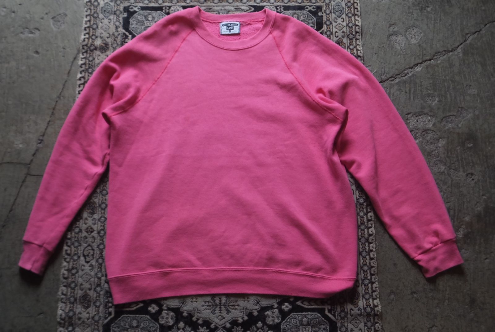 90 s lee body sweat ラグランスリーブ リー 無地 スウェット XL