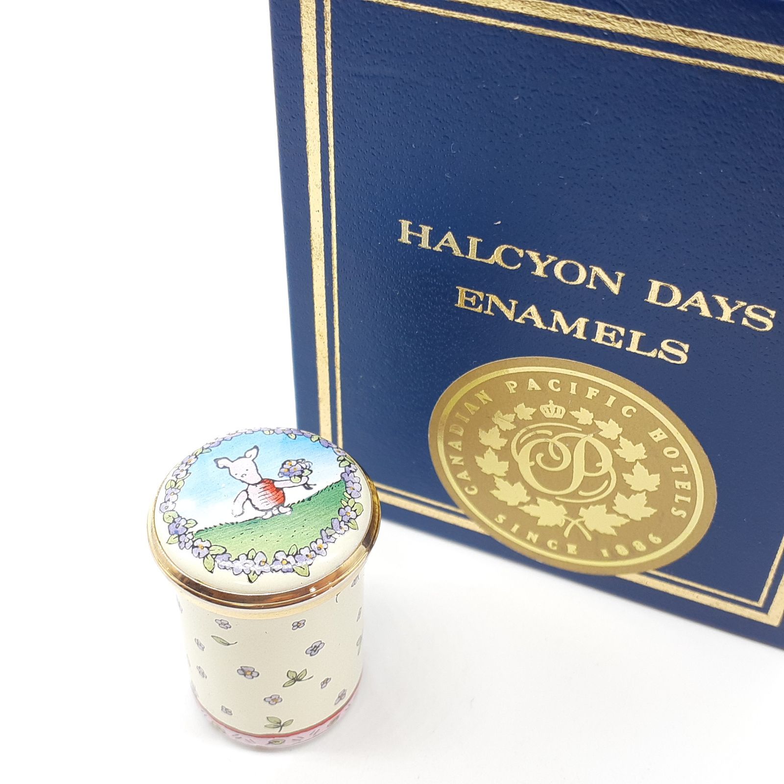 HALCYON DAYS ハルシオンデイズ イギリス 小物入れ ピルケース くまのプーさん ピグレット