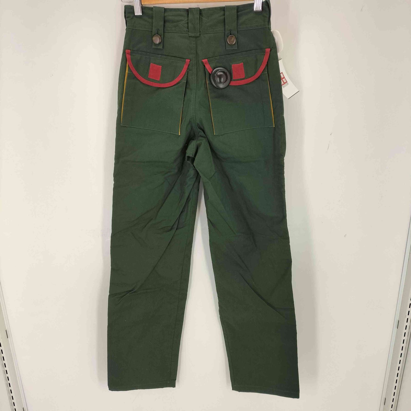 シーピーカンパニー C P COMPANY マッシモオスティ期 デザインポケット コットンストレートパンツ レディース 42