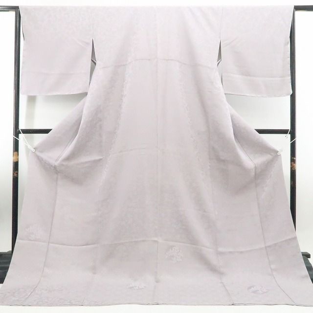 ❁tomihisa❁新品 銀通し 着物 正絹 仕付け糸付 トールサイズ”迷ったら