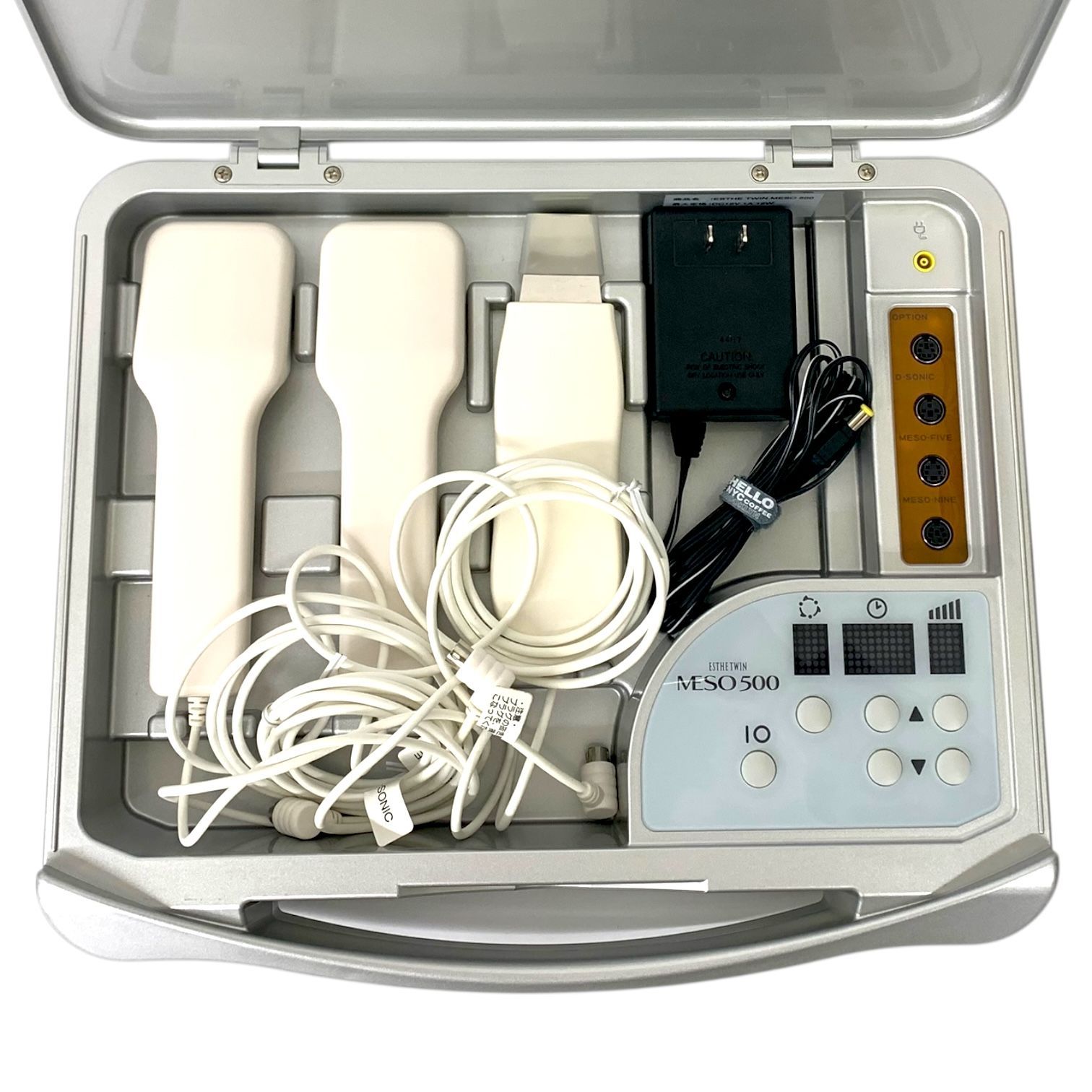 トクキレ】エステツイン MESO 500 高機能美容機器 箱なし - メルカリ