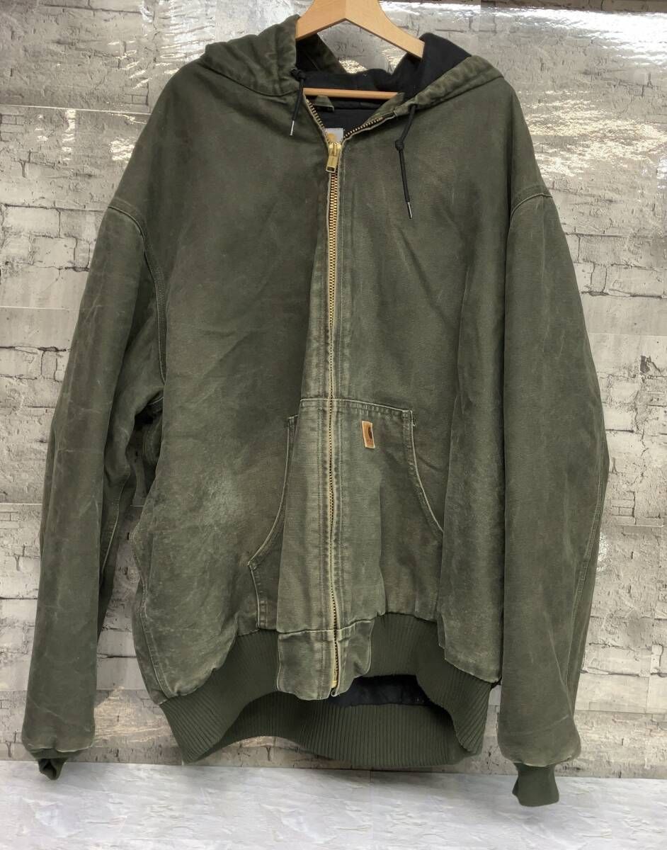 モスグリーン Carhartt カーハート active jacket アクティブ
