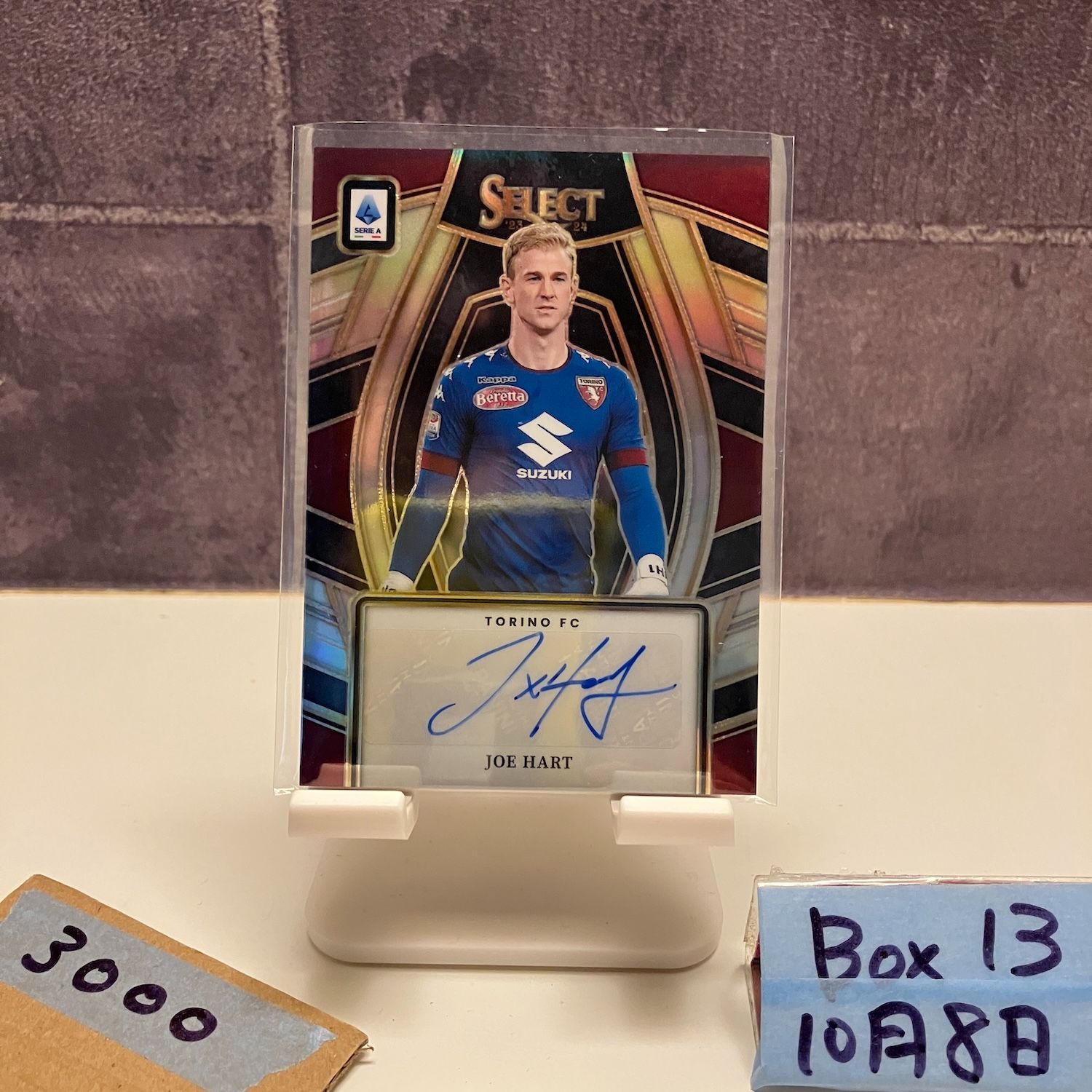 2023-24 Panini Select Joe Hart 直筆サインカード Torino FC Serie A