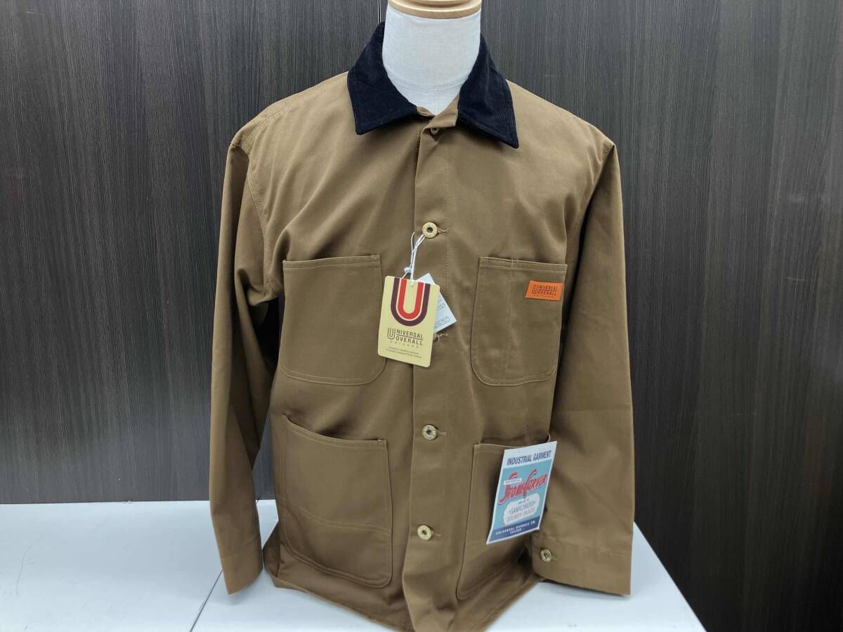 ジャケット ブラウン UNIVERSAL OVERALL ユニバーサルオーバーオール サイズM