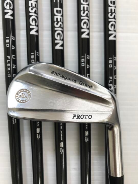 光栄ゴルフ 品川アイアン 100 グラファイトデザインRAUNE i 60 Rフレックス アイアンセット 最短