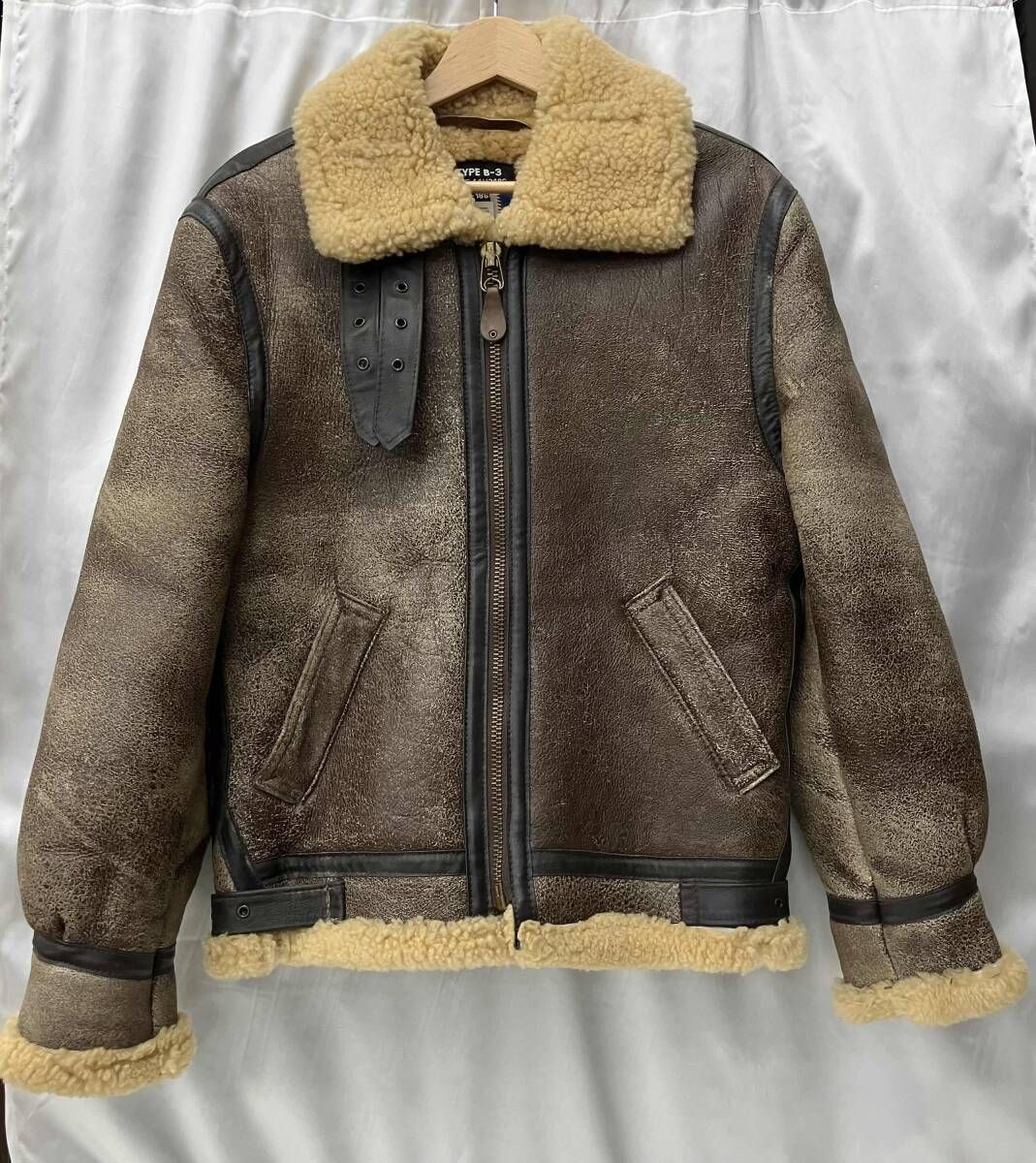 SCHOTT ショット B-3 フライトジャケット AC-18606 ムートン 34