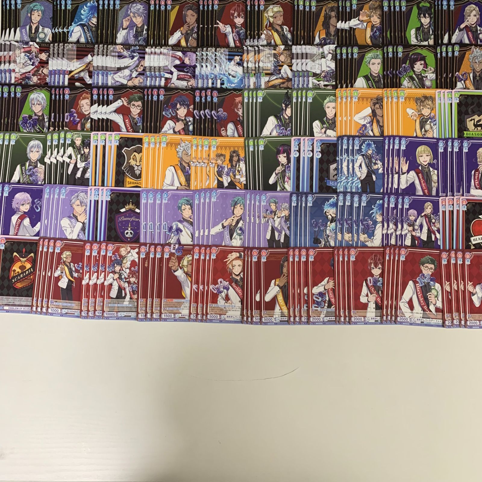 ヴァイスシュヴァルツ ツイステッドワンダーランド RRR以下 4コン ブラウ ディズニー ツイステ