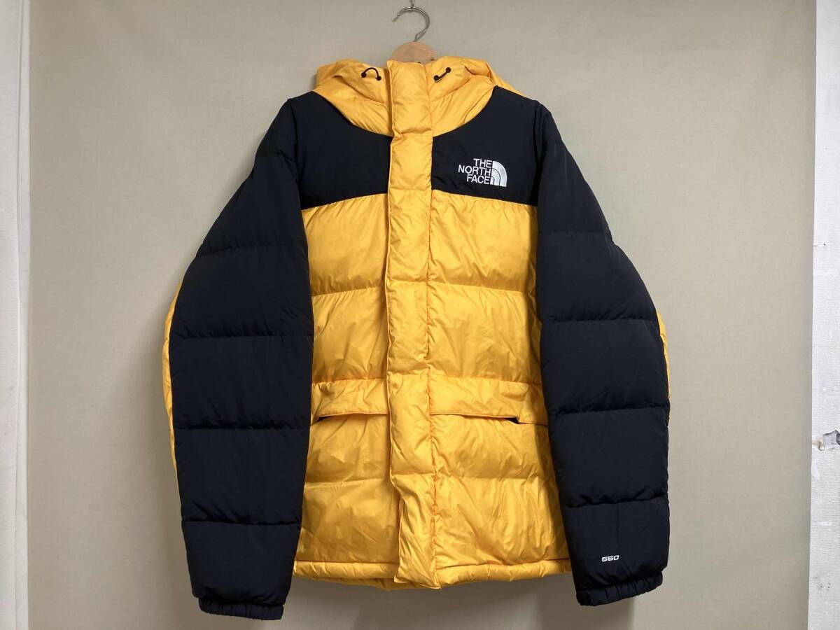 THE NORTH FACE ザノースフェイス DOWN PARKA ヒマラヤン ダウンパーカー アウトドア サイズXL ブラック イエロー