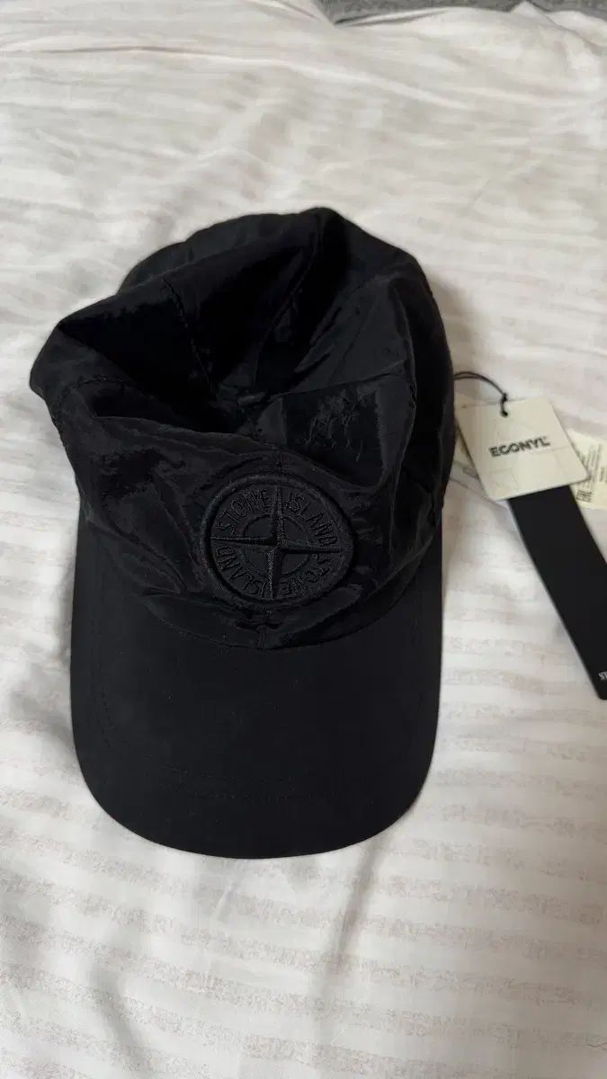 STONE ISLAND ストーンアイランド ナイロンメタル ベースボールキャップ XL ブラック