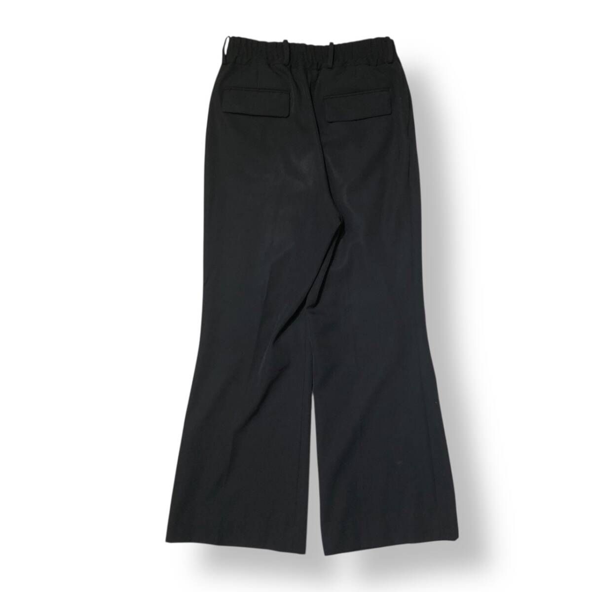 SUBLATIONS HEAVY WOOL GABARDINE FLARE EASY TROUSERS S121411 サイズ