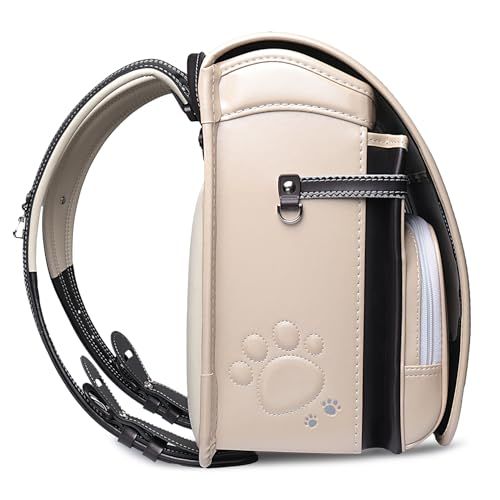  Coulomb クーロン ランドセル女の子小学生通学カバン 人工皮革パール生地 キティポ一モデル 売者6年保証 ブラウン ランドセル 保育園 幼稚園 スクール