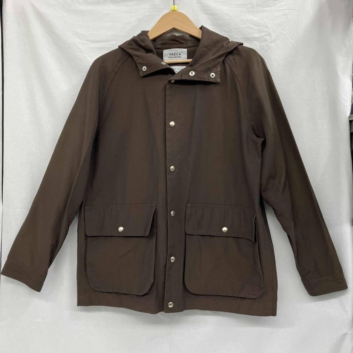YAECA ヤエカ 13453 EXCLUSIVE FABRIC ブラウン マウンテンパーカー