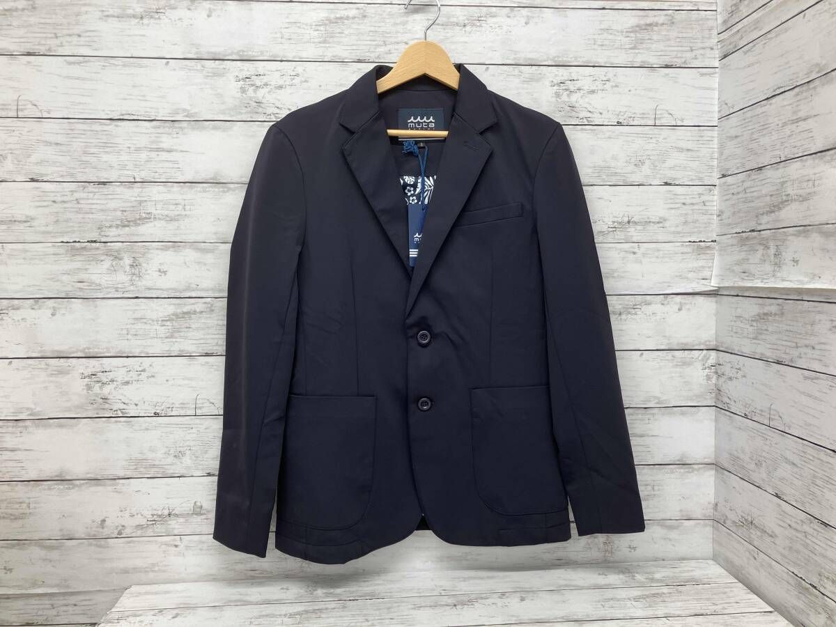 muta marine テーラードジャケット YMMX-180524 ネイビー ナイロン