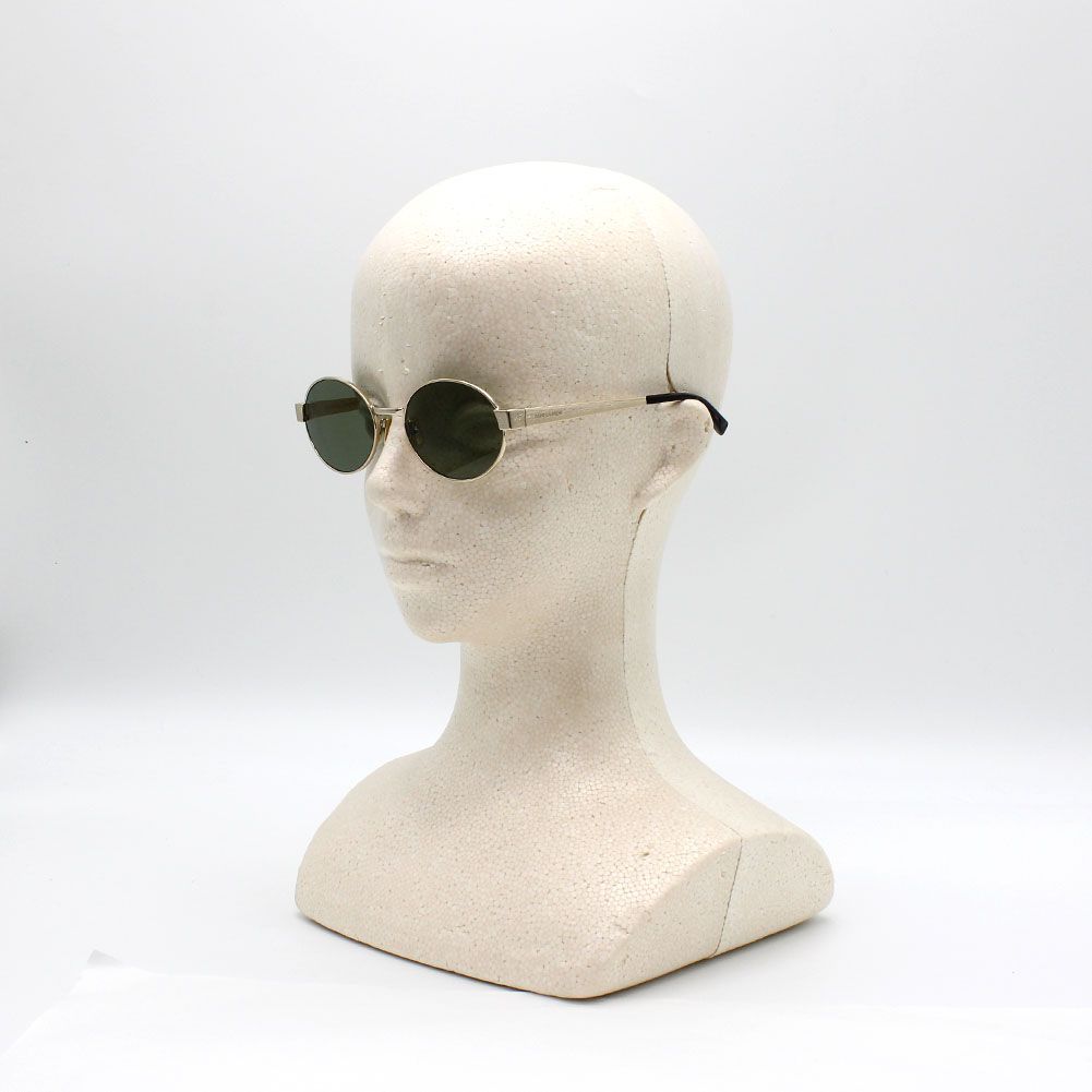 サンローラン SL692 003 サングラス  グリーン ゴールド NEW SAINT LAURENT SL692 003 Gold/Green Authentic Unisex Sunglasses