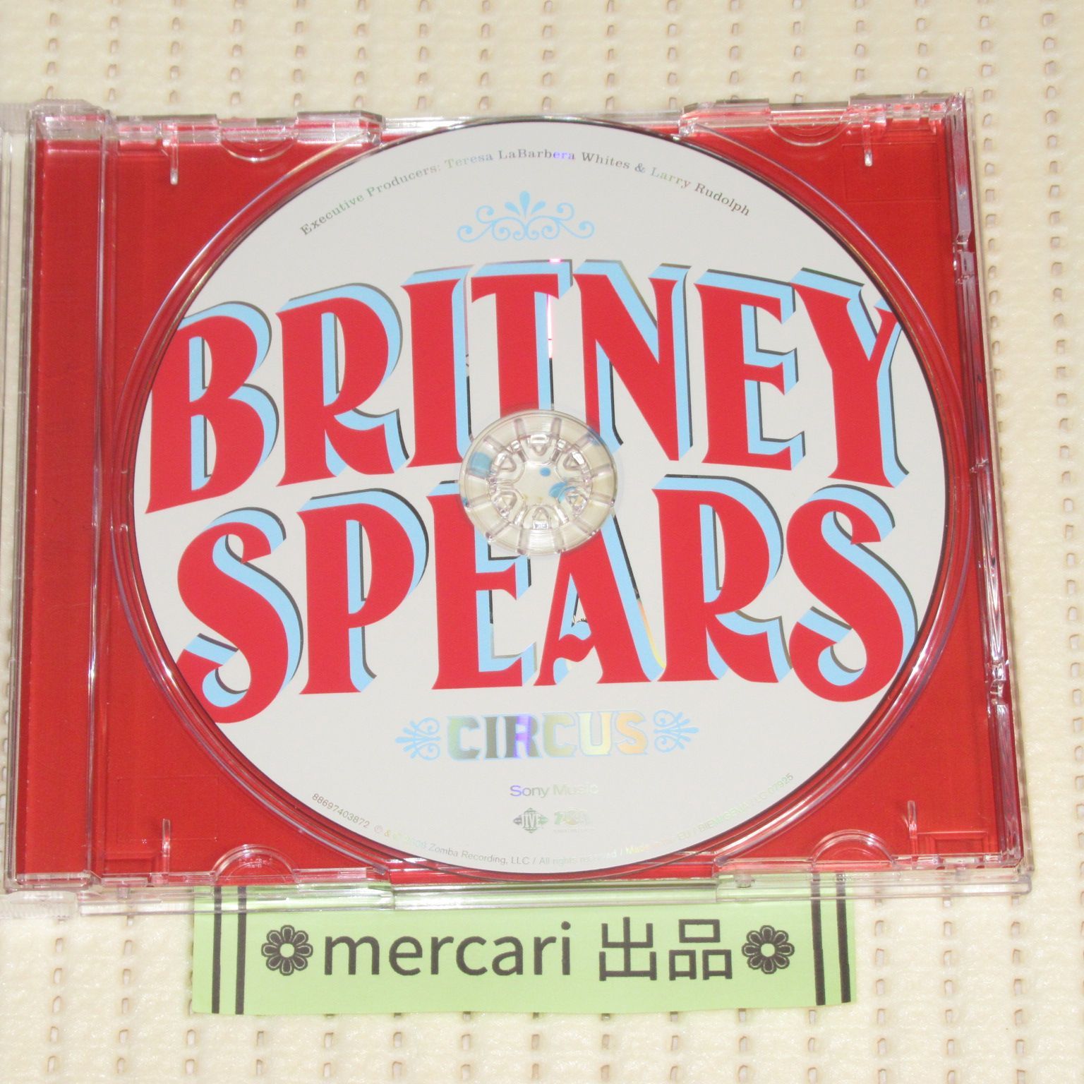 CD BRITNEY SPEARS CIRCUS ブリトニー・スピアーズ - メルカリ