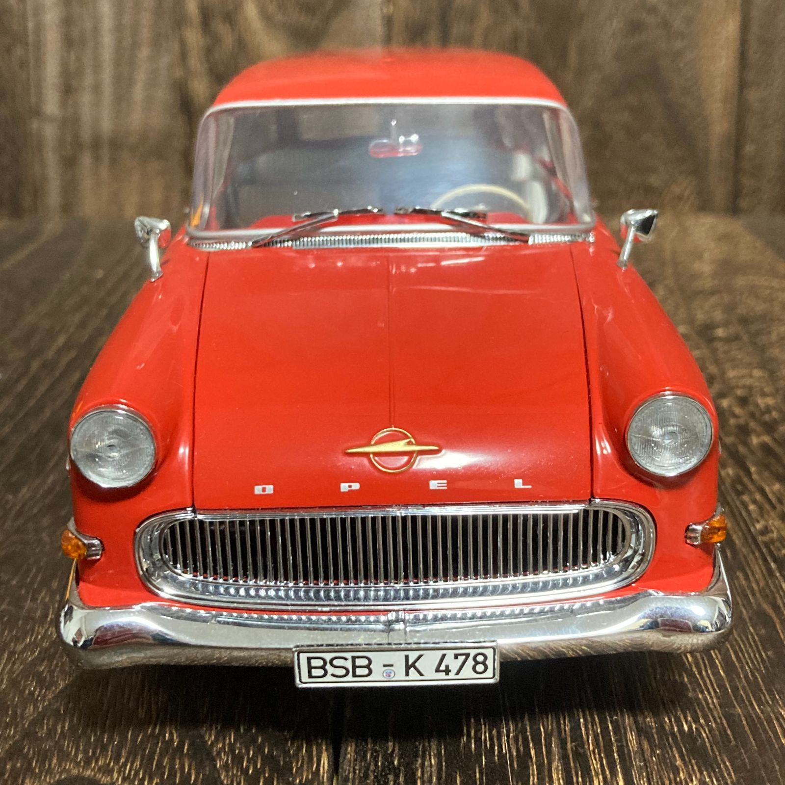 MINICHAMPS OPEL REKORD P1 1958-60 RED オペル ミニカー