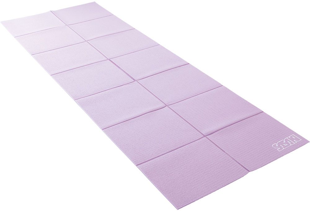 ササキ SASAKI 新体操 ストレッチマット ケース付き マット 折りたたみ可能 収納 コンパクト 持ち運び スポーツ 体操 ジム クッション性 折り目付き  BM122 LD ラベンダー