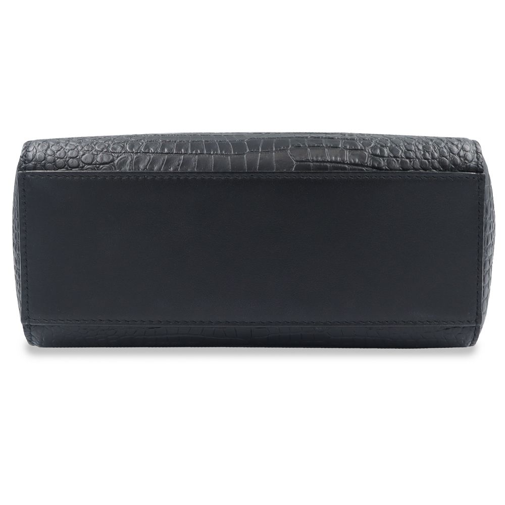 ジミーチュウ ペガシ 2way ショルダー ハンドバッグ 斜め掛け クロコ型