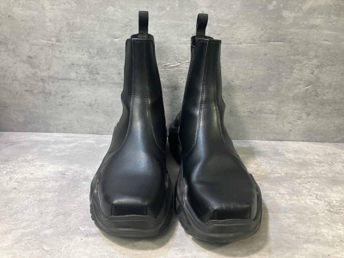 AKIKOAOKI SIDE GORE BOOTS サイドゴアブーツ 27.5cm アキコアオキ