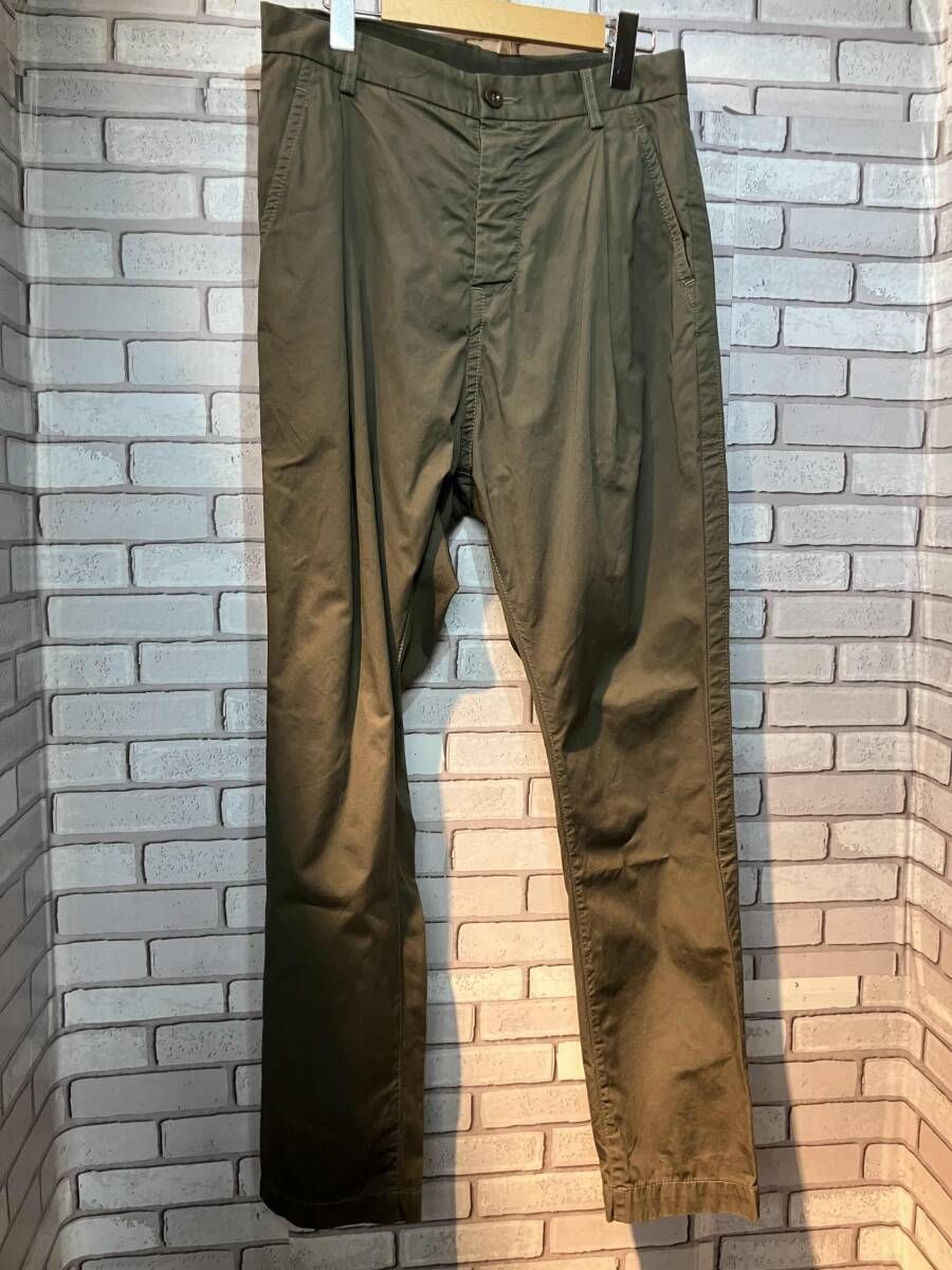 sacai サカイ 綿パン 16 ss 00971 M スリムテーパード サルエルパンツ Sサイズ モード