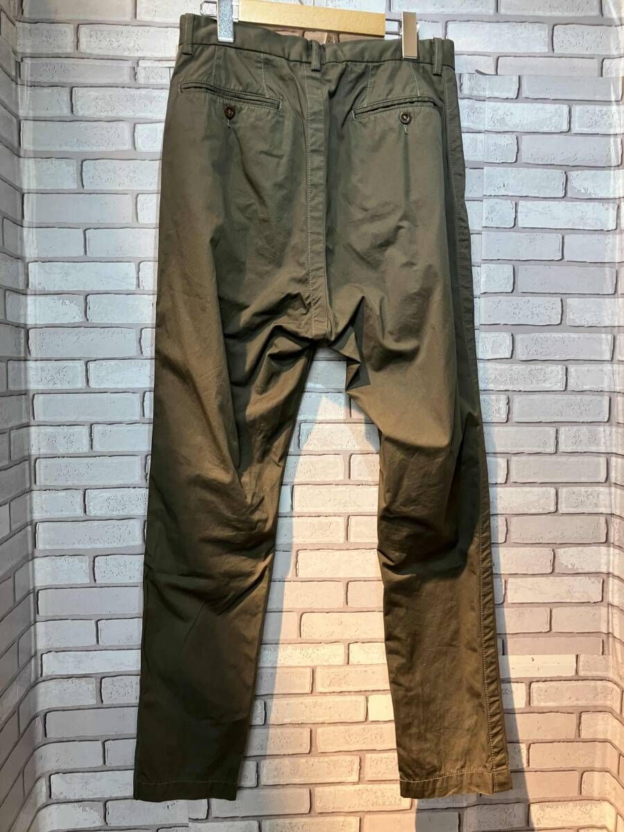 sacai サカイ 綿パン 16 ss 16-00971 M スリムテーパード サルエルパンツ Sサイズ モード