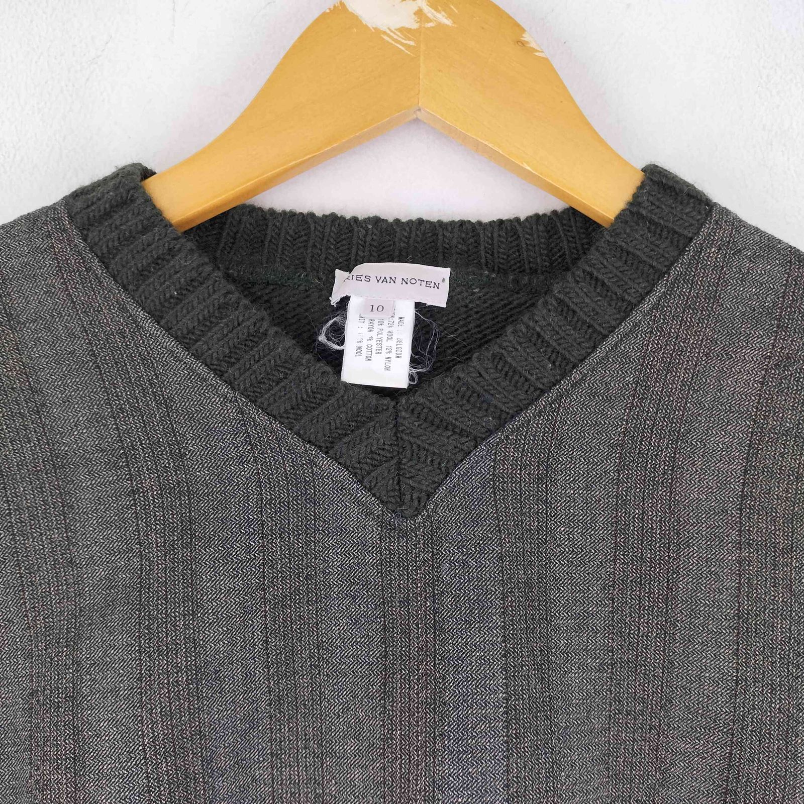 ドリスヴァンノッテン DRIES VAN NOTEN ライカ期 クロップド切り替え