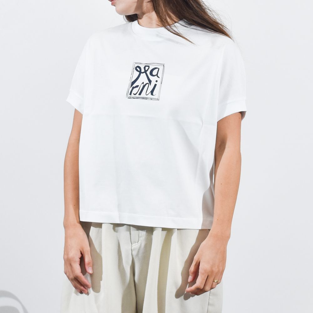 MARNI マルニ Tシャツ USCY 88 ロゴ レディース