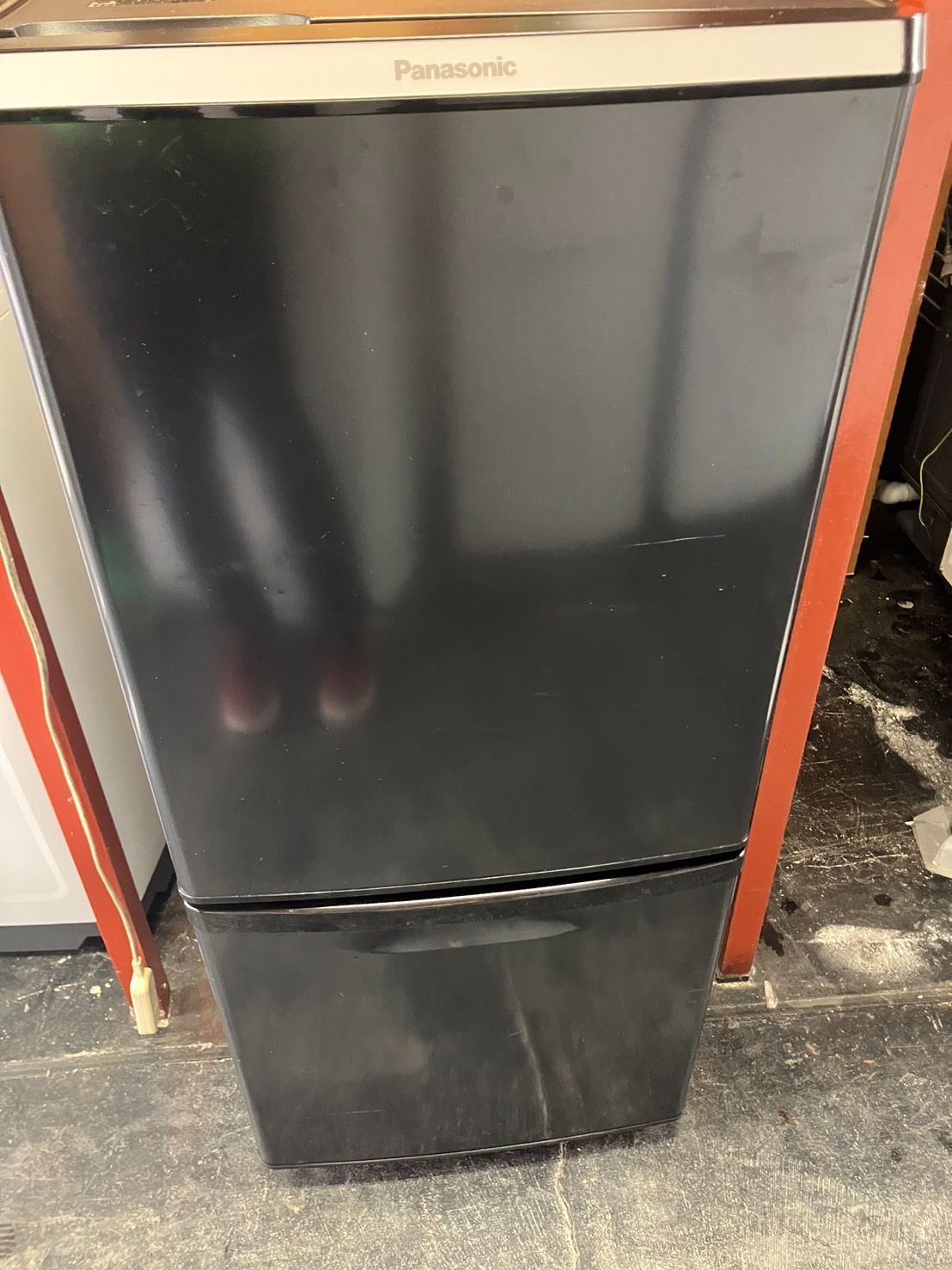 中古】大阪引取限定】パナソニック 2ドア冷蔵庫 NR-BW14CK 138リットル