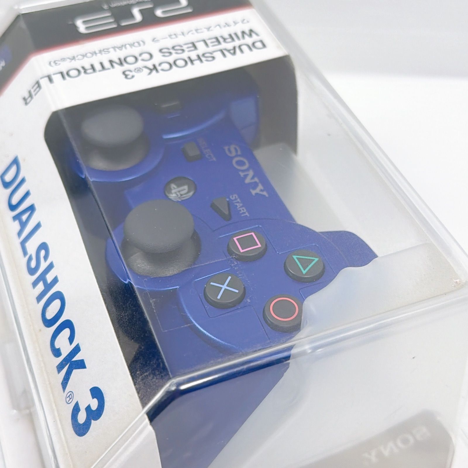プレステ3 デュアルショック3 メタリックブルー SONY PlayStation 3 ソニー プレイステーション3 ワイヤレスコントローラー