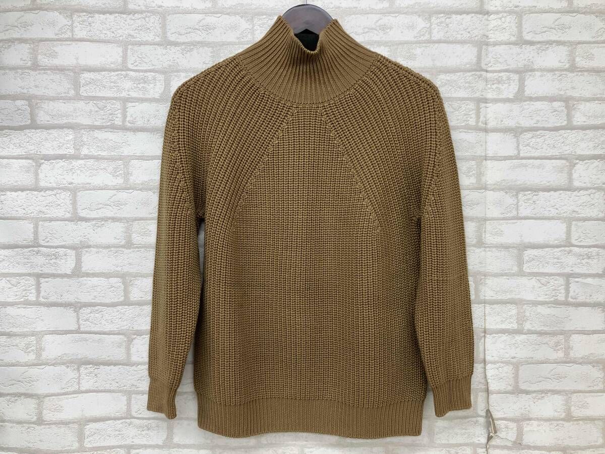 BATNER BN-19 FL-25 バトナー ハイネックニット ウール ブラウン レディース サイズ 2