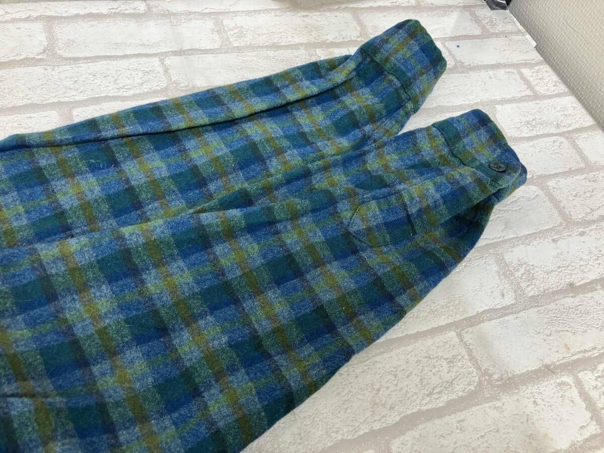 PENDLETON 50~60s ペンドルトン メンズ Mサイズ グリーン ブルー