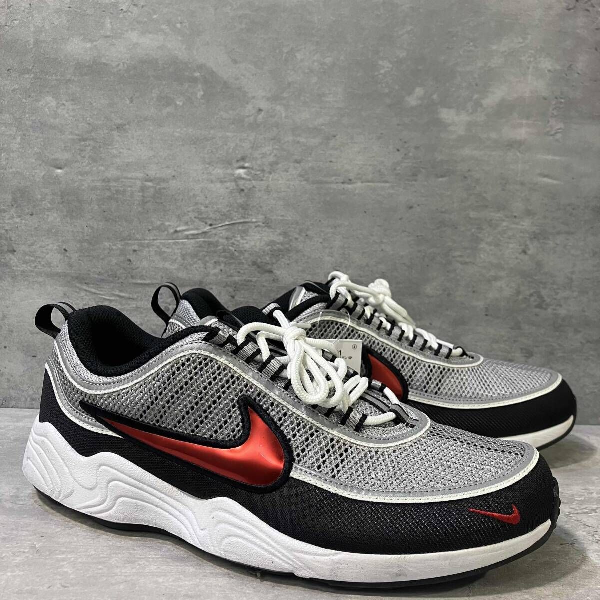 NIKE Air Zoom Spiridon 0 G 'Sport Red' ホワイト レッド グレー
