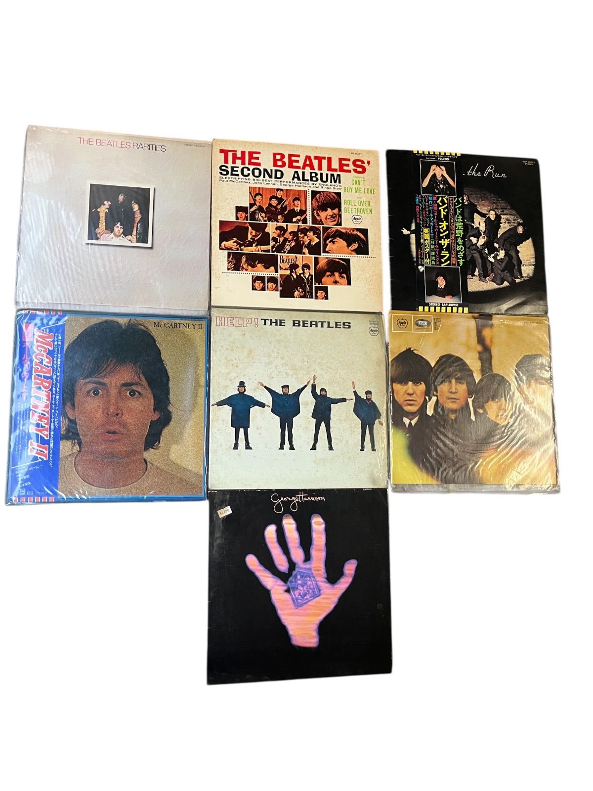 ビートルズ Beatles レコード LP セット ポールマッカートニー wings ジョージハリスン まとめ