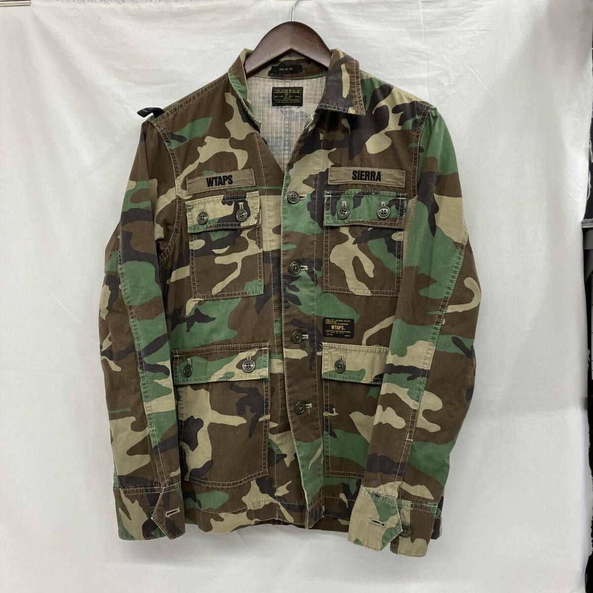 WTAPS/ダブルタップス/フィールドジャケット/カモフラ - メルカリ