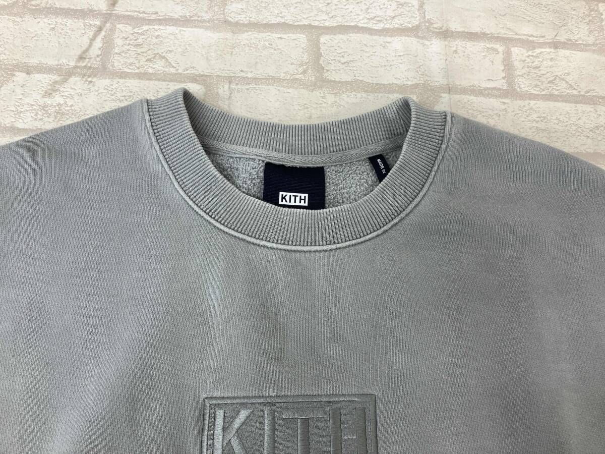 KITH 販売済み 22-070-060-0056-4-0 キス メンズ Lサイズ グレー