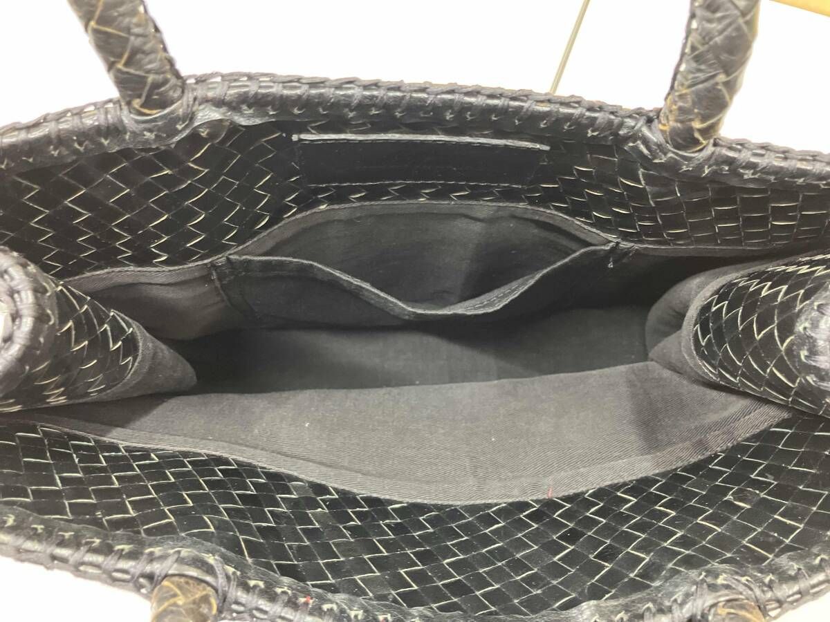 ヘレンカミンスキー ラフィア×レザー ヘレンカミンスキー ハンドバック